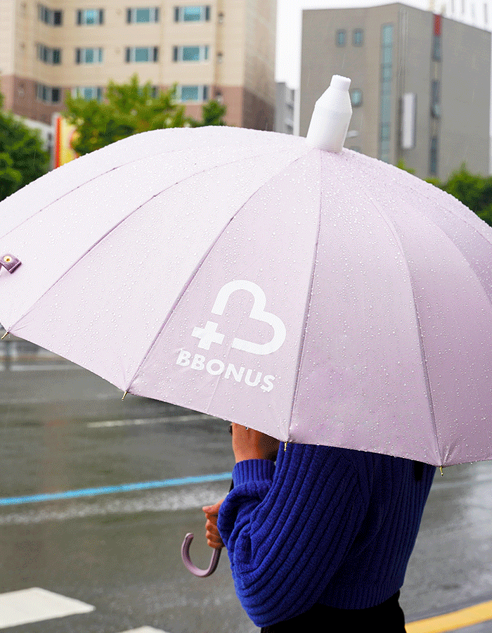 뽀너스 빗물받이 원터치 캡우산 8color 여름 장마 - 간호화 및 간호용품은 뽀너스